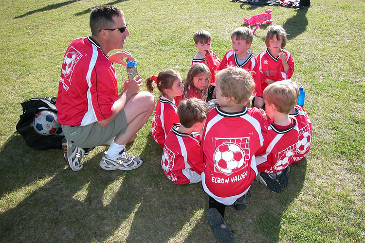 Soccer with the twins...
