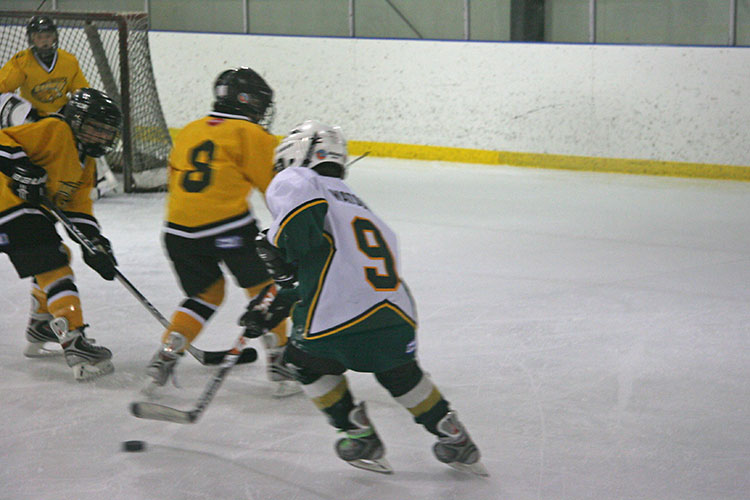 quick deke to the side...