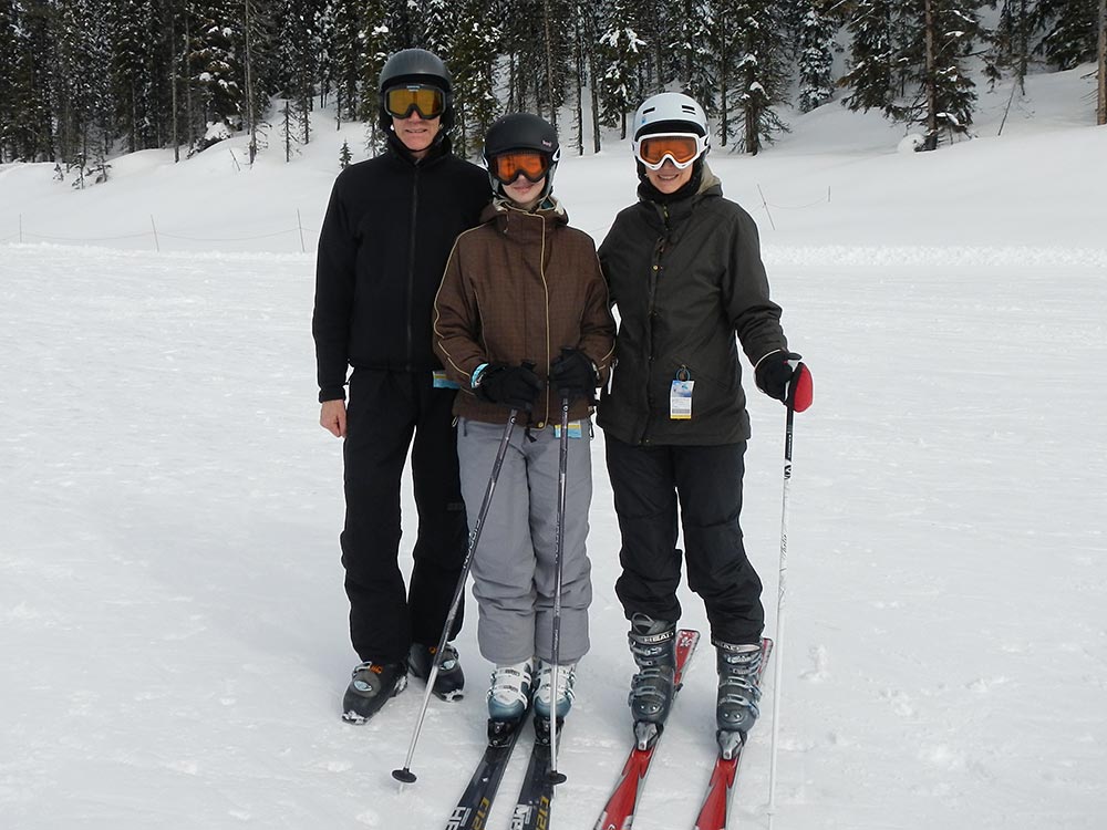 Ian, Sarah and Mary-Ann...