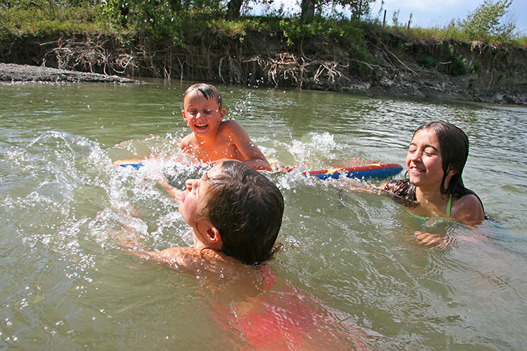 Riley, Emily and Brooke