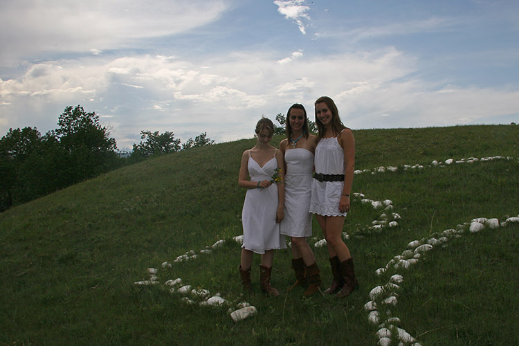 Sarah, Kenna and Julie...