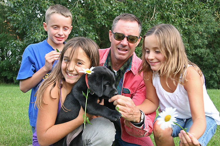 Riley, Brooke, Brent and Emily...