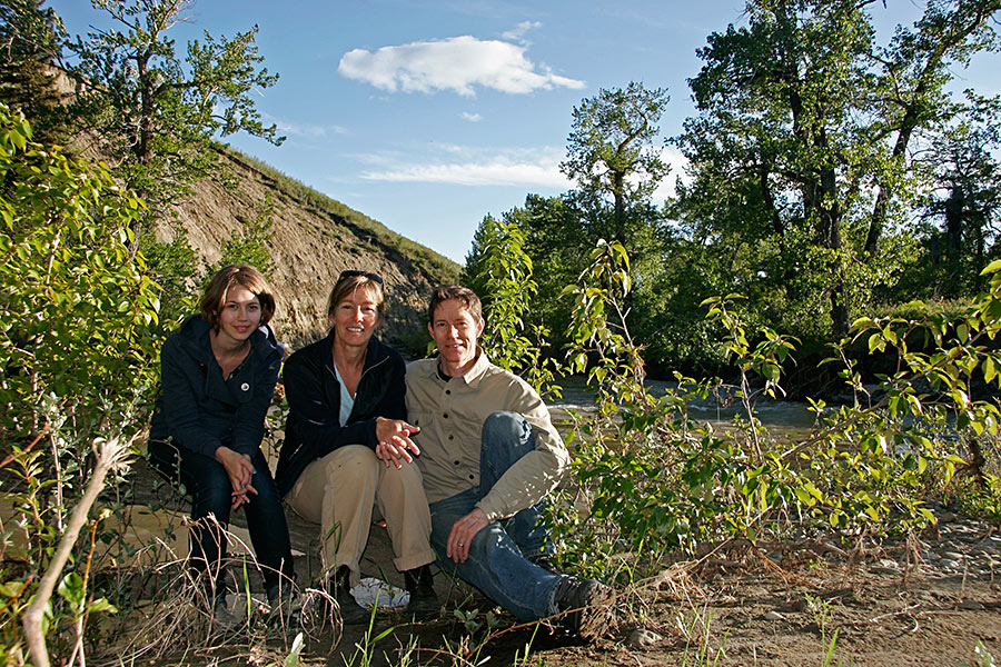 Sarah, Anne and Ian...