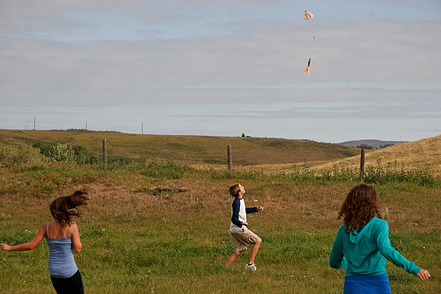 and a perfect landing...