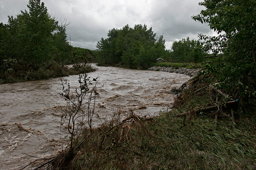 June 21st, 2013, the day after the flood...