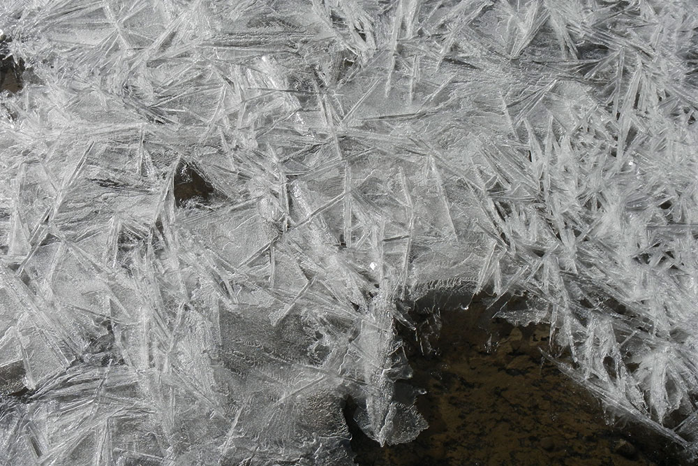 ice patterns...