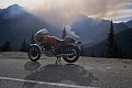 Laverda 750 SF, B.C. forest fire, 1983