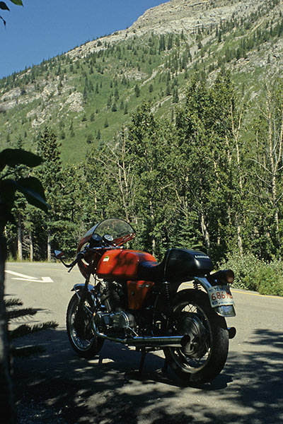 Laverda 750 SF, K.Country, Ab. c1987