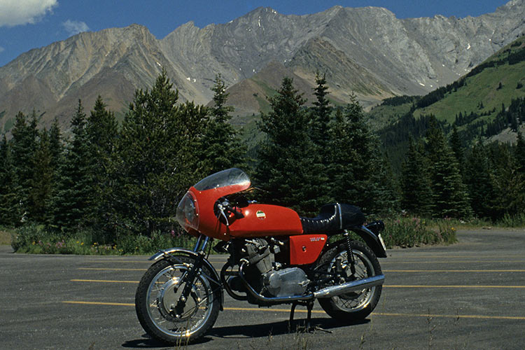 Laverda 750 SF, K.Country, Ab. c1987