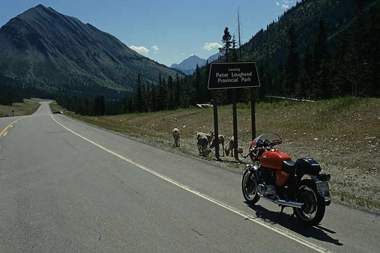 Laverda 750 SF, K.Country, Ab. c1987