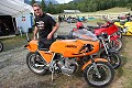 Dan Watt with his immaculate and very rare 750 SFC. This bike was <br />originally owned by Ken Austin of Calgary.