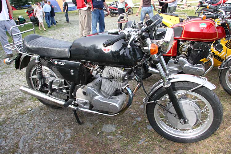 Wes Evernden's 1972 Laverda 750SF.