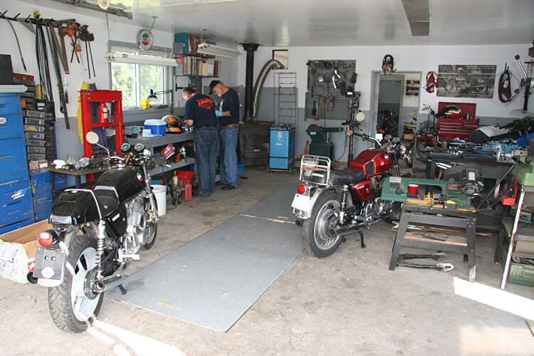 Wolfgang's shop in Nakusp B.C.