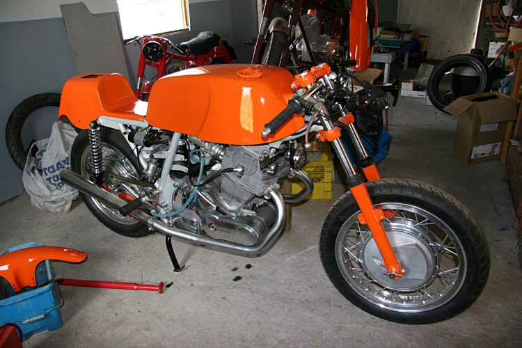 Wolfgang's 750 SFC replica.