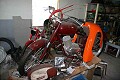 An ancient 70cc Laverda single from the 1950's.