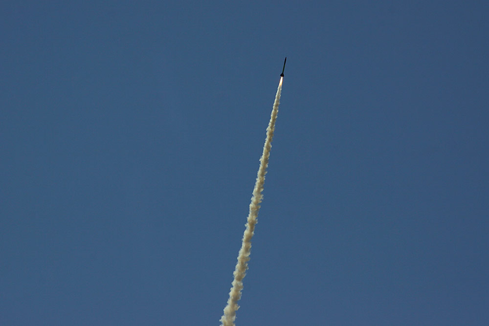 and climbed to a very <br />high altitude...