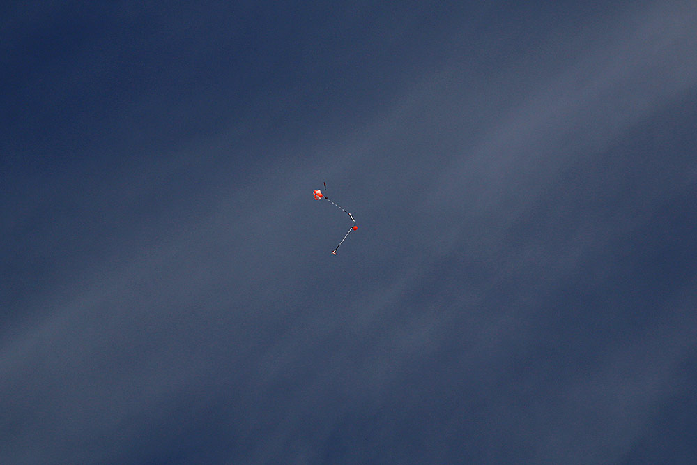 chute deployed nicely...