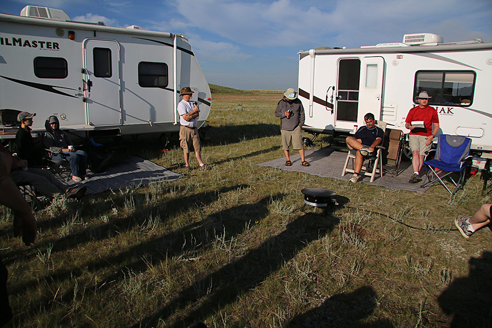 Sunday morning safety briefing...