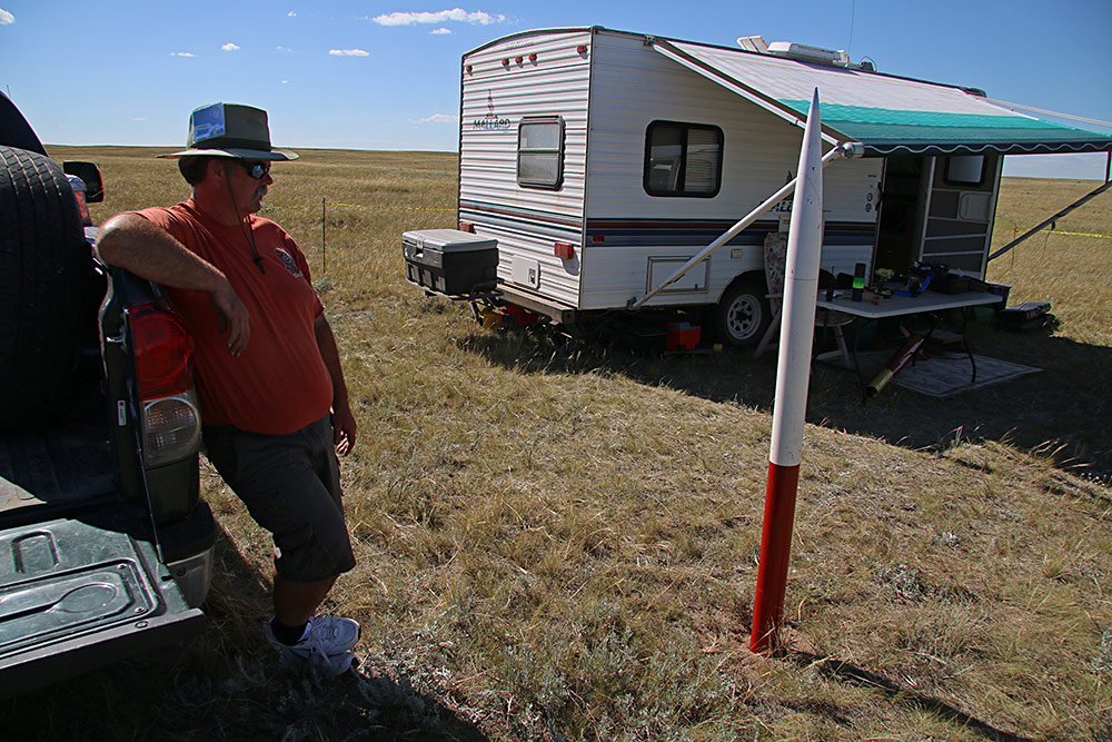 Jason with airframe...