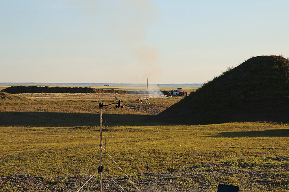 which was quickly brought under control...