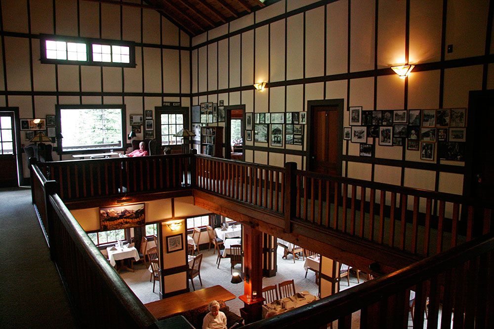lodge interior...