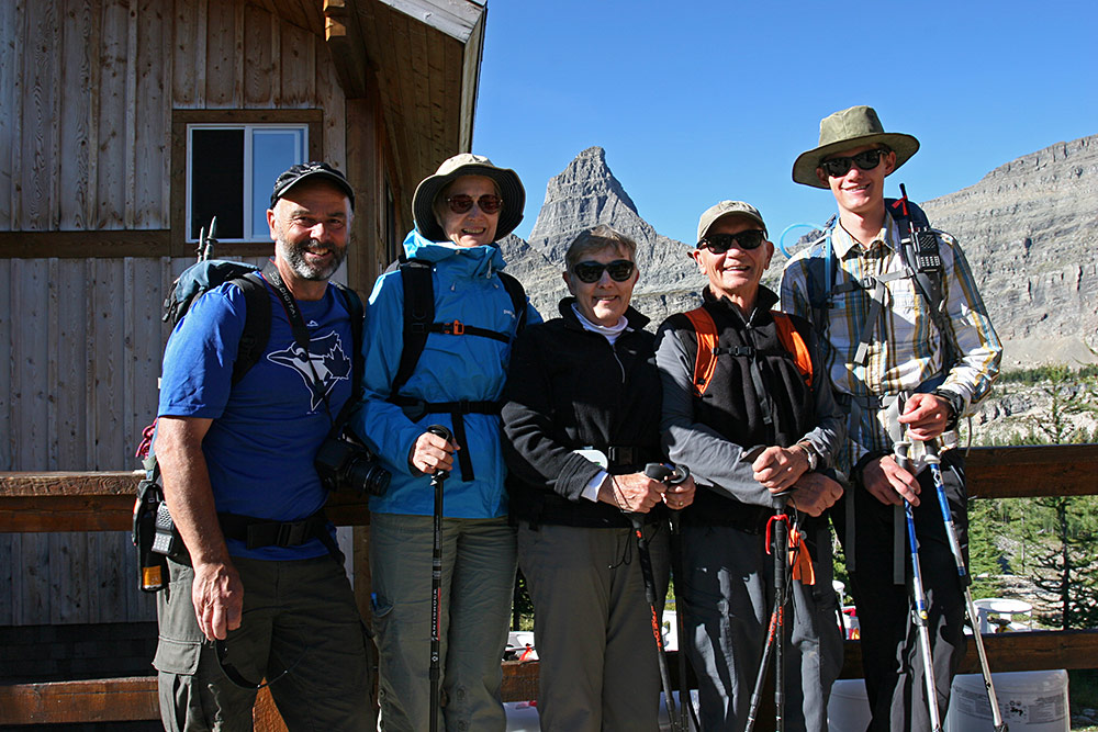 Grant, Mary-Ann, Ann, Larry and Luke...