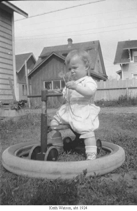 Keith Watson, abt 1924