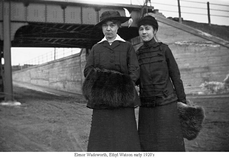 Elenor Wadsworth, Ethyl Watson early 1920's