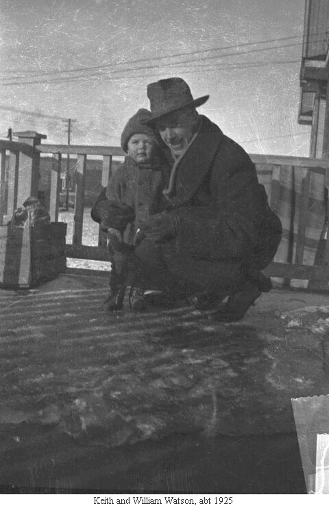Keith and William Watson, abt 1925
