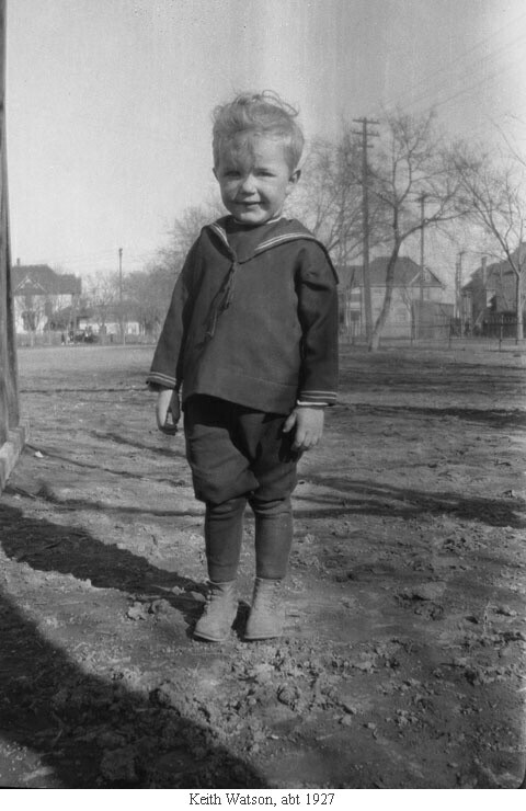 Keith Watson, abt 1927