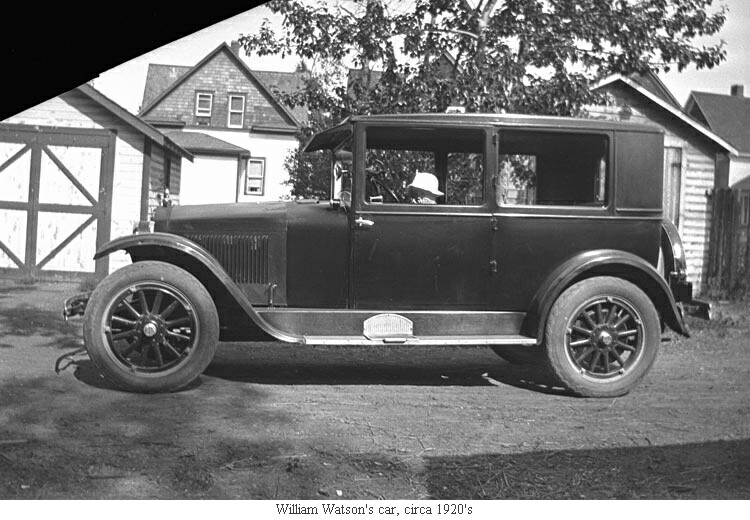 William Watson's car, circa 1920's