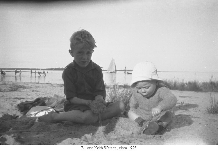 Bill and Keith Watson, circa 1925