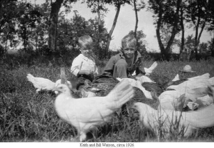Keith and Bill Watson, circa 1926