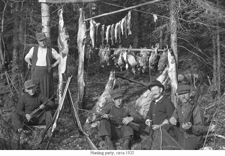 Hunting party, circa 1925