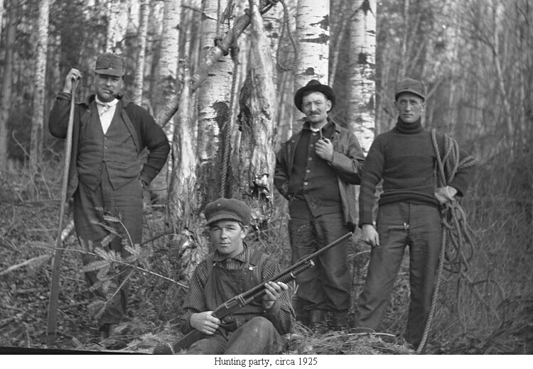 Hunting party, circa 1925