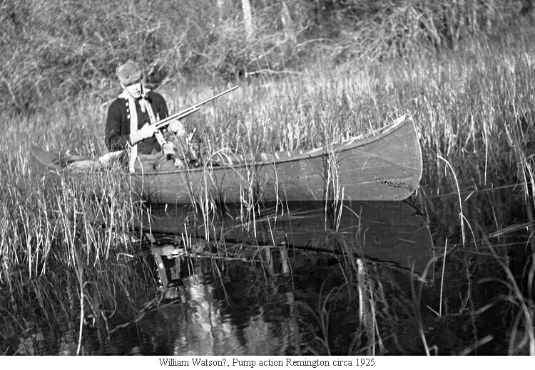 William Watson?, Pump action Remington circa 1925
