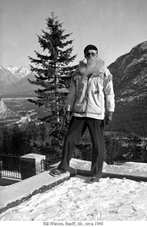 Bill Watson, Banff, Ab, circa 1940