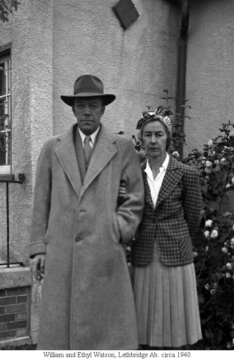 William and Ethyl Watson, Lethbridge Ab. circa 1940