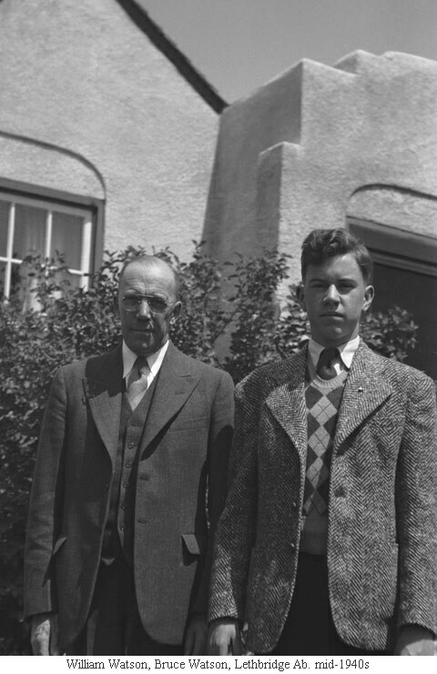William Watson, Bruce Watson, Lethbridge Ab. mid-1940s