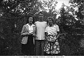(?), Charlie Bryant, Sheleagh Stevenson, Lethbridge Ab. circa 1940's