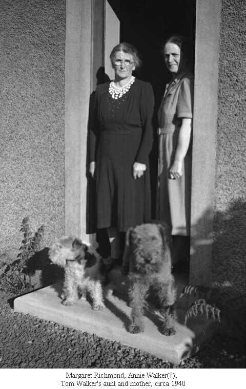 Margaret Richmond, Annie Walker(?), <br />Tom Walker's aunt and mother, circa 1940