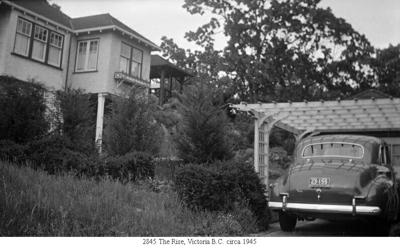 2845 The Rise, Victoria B.C. circa 1945