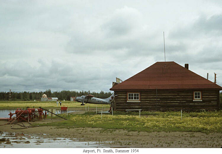 Airport, Ft. Smith, Summer 1954