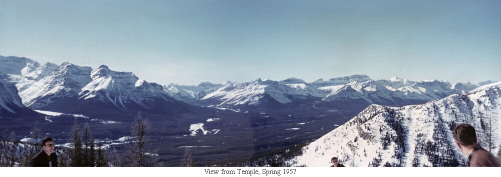 View from Temple, Spring 1957