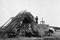 Loading the hay wagon, c.1935