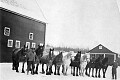 The farm horses: "Jeff, Meg, Jeb, Bob, Cap, Barney, Lady, Sandy, Lad, Lu", c.1935