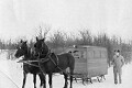 Horse drawn hut, possibly Thomas H.Walker, c.1935