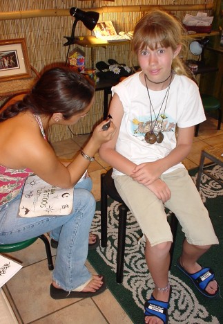 Henna tattoo