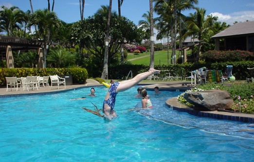 Diving in