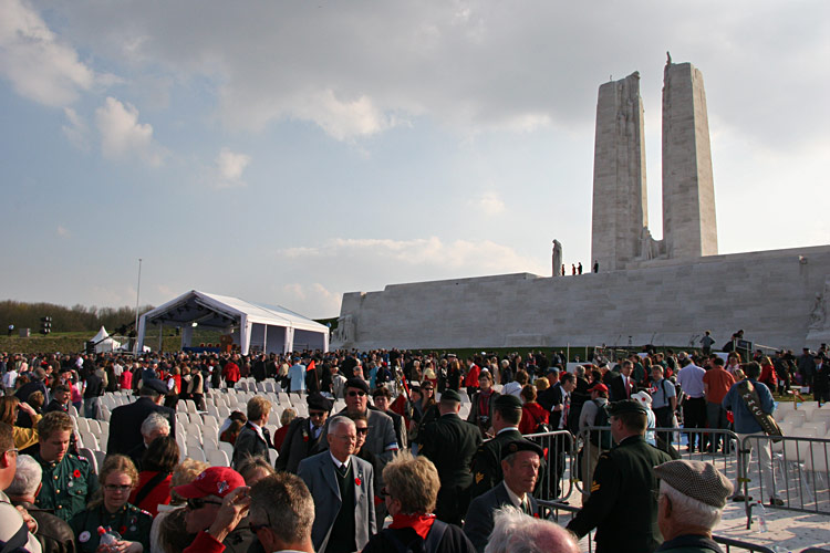 And so the memorable ceremony came to an end...